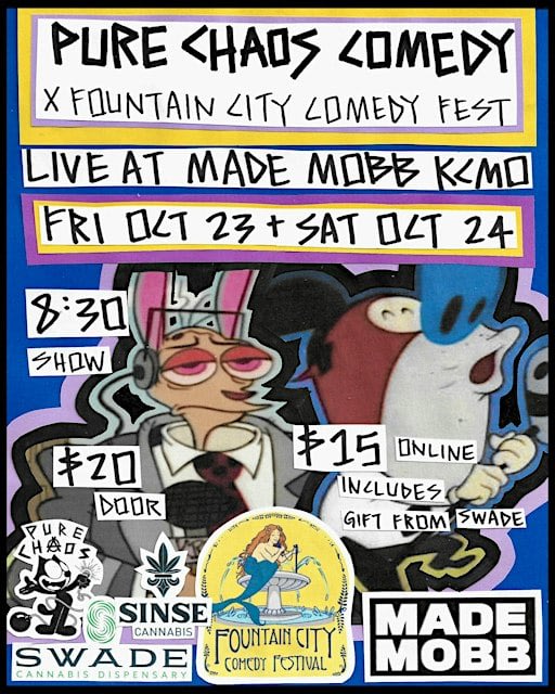 SWADE Presents: Pure Chaos Comedy