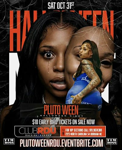 (PlutoWeen) Pluto takes over CLUB RDU for halloween