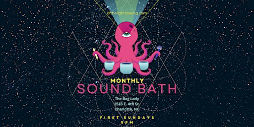 Monthly Sound Bath @ The Bag Lady