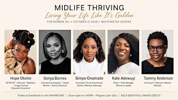 Mid-Life Thriving:   Living Your Life Like It’s Golden