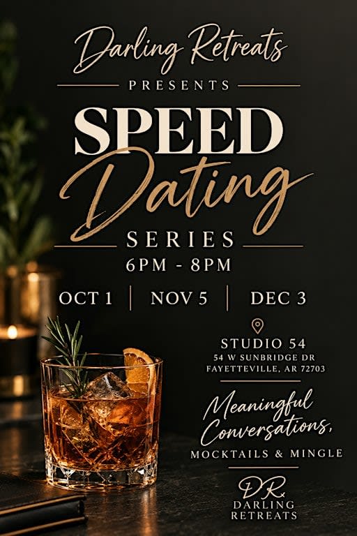 Speed Dating Series:  30s, 40s & 50s