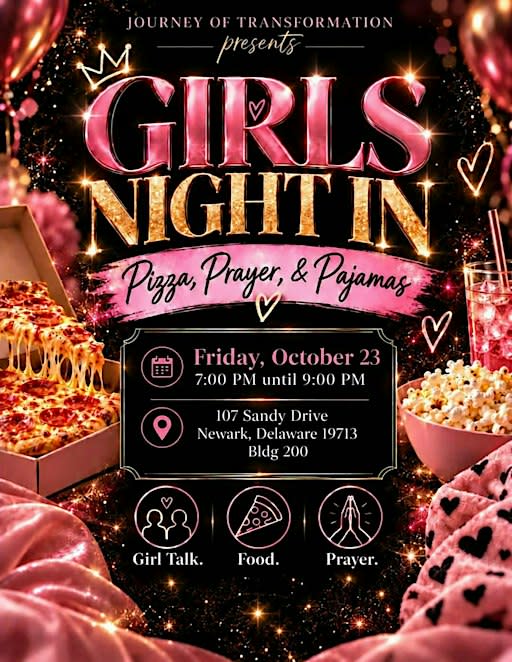 PIZZA, PRAYER, & PAJAMAS