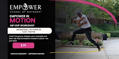 Hip-Hop Workshop I: Foundations, Musicality and Culture with Damien Slade