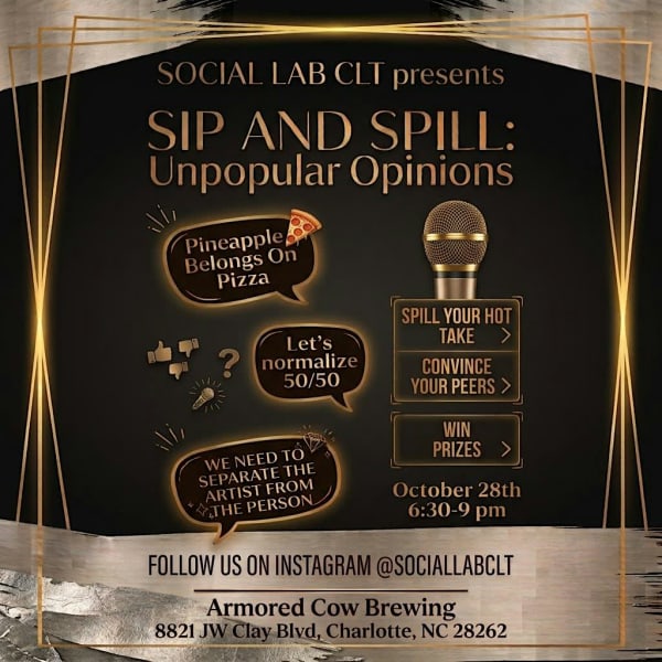 Sip and Spill: Unpopular Opinions