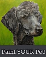 Paint Your Pet | Registration And Pet Photo Due November 6th By 2:00