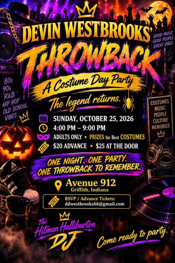 DEVIN WESTBROOKS' THROWBACK COSTUME DAY PARTY