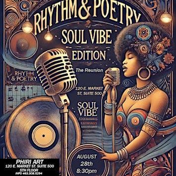 rhythm and poetry (THE REUNION) Acoustics, R and b, soul OPEN MIC @PHIRI