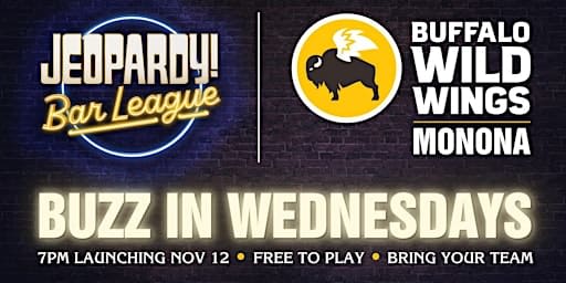 Jeopardy! Bar League is coming to Buffalo Wild Wings Monona