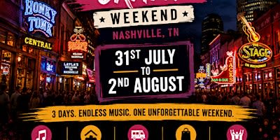 Broadway Live Music Crawl Weekend