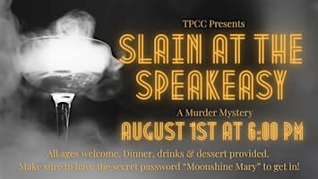Slain at the Speakeasy: Murder Mystery Dinner