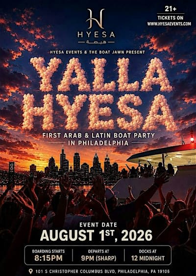 YALLA HYESA Arab & Latin Boat Party