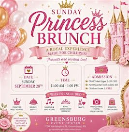 Princess Brunch at Greensburg Event Center