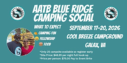 All About The Banks 2026 Blue Ridge Camping Social