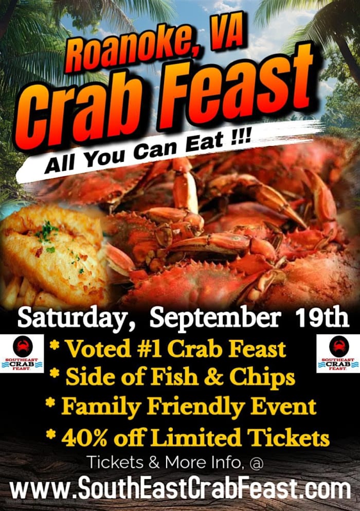 Southeast Crab Feast - Roanoke (VA)