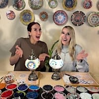 Mosaic Art Classes Frederick: Turkish Lamp Workshop