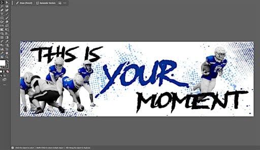 Makerspace Workshop - 30" Team Spirit Banners