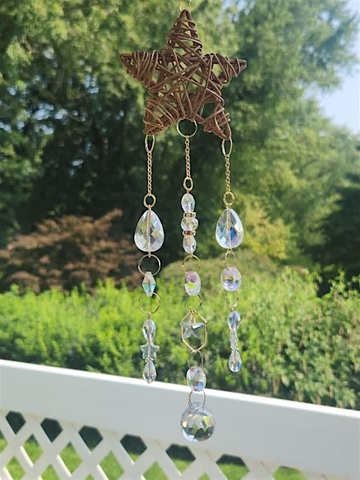 Mystical Moon, Star or shell suncatcher workshop