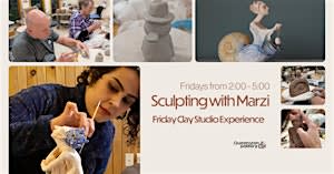 Sculpting with Marzi: A Friday Clay Studio Experience