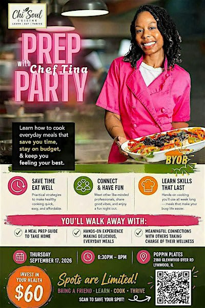 Prep Party with Chef Tina