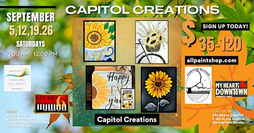 Capitol Creations @ Old State Capitol September