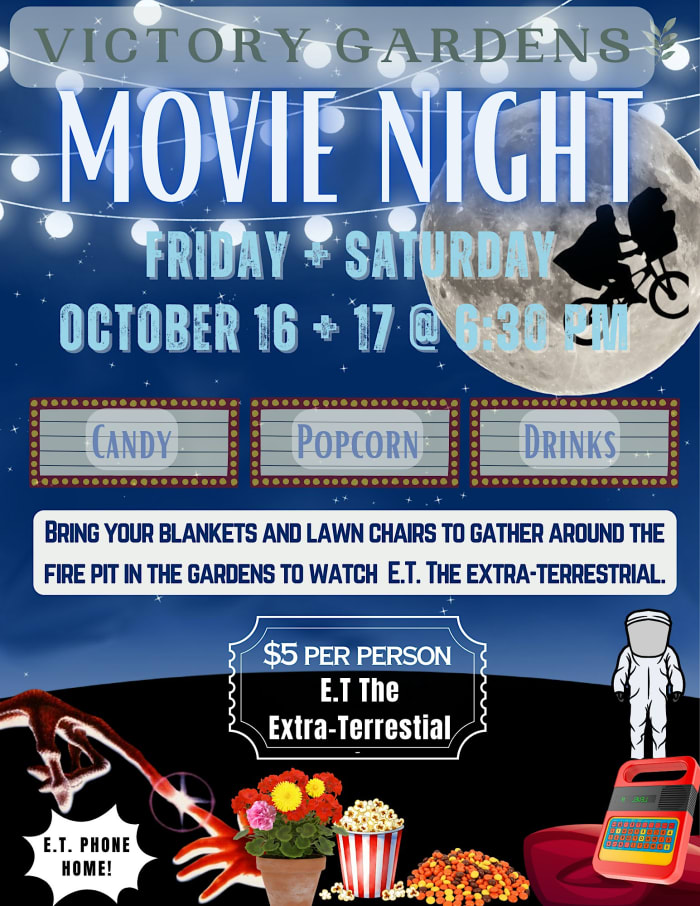 Movie Night: E.T. The Extra-Terrestial (Friday)
