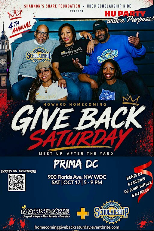 Give Back SATURDAY - Meet Up After the Yard!!