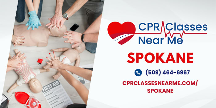 AHA BLS CPR & FIRST AID Class in Spokane  - CPR Classes Near Me Spokane