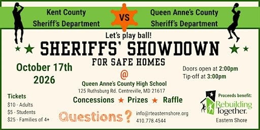 Sheriffs' Showdown for Safe Homes