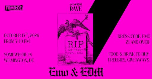RIP My Heart: Emo & EDM Rave in Wilmington, Delaware