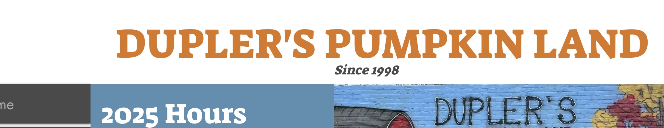 Dupler’s Pumpkin Land