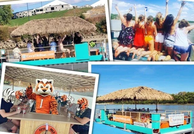 Cincinnati Tiki Boat