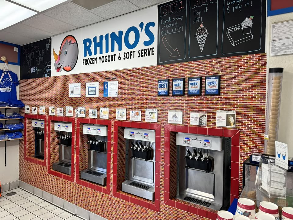 Rhino's Frozen Yogurt & Soft Serve