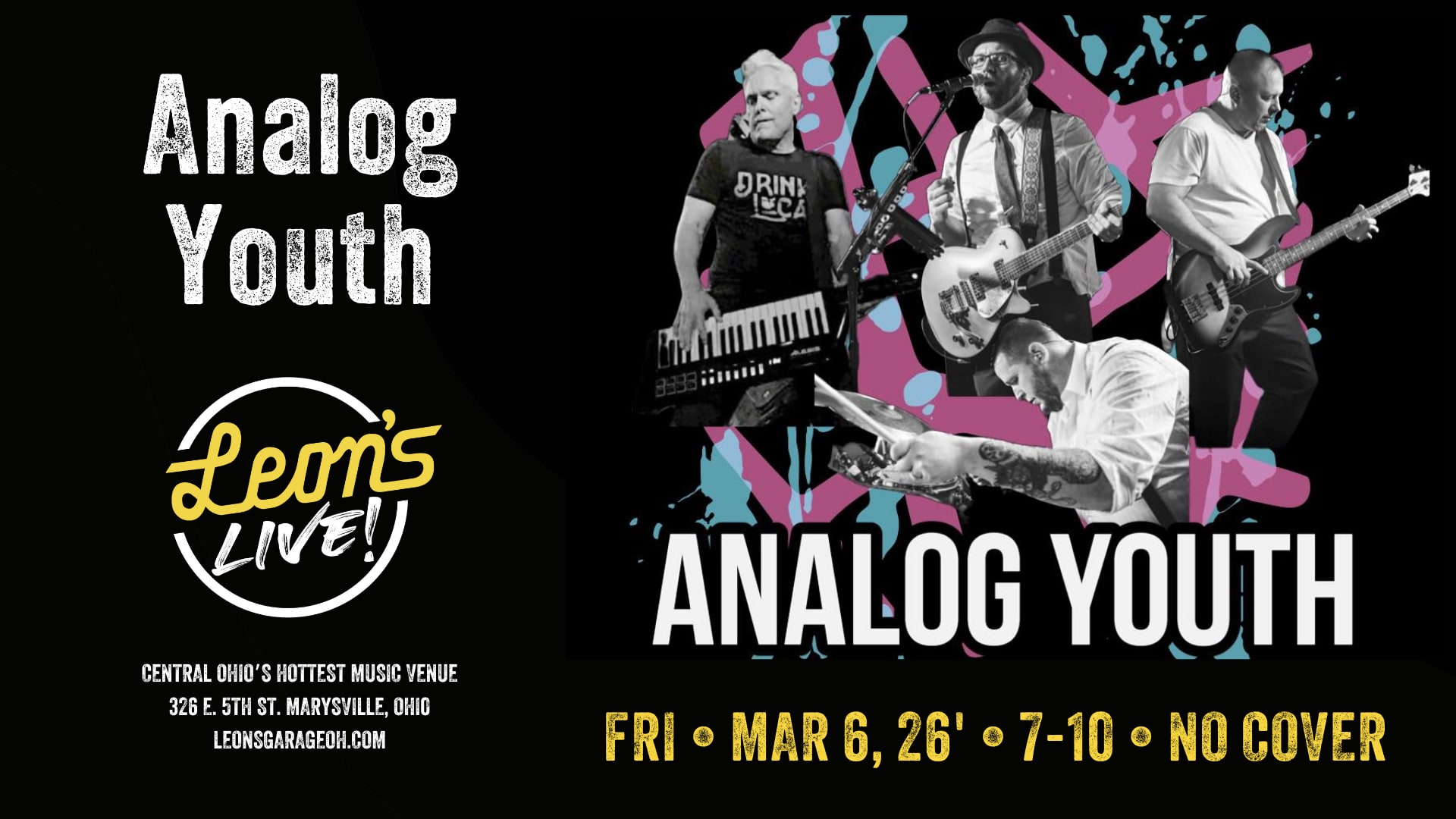 Analog Youth at Leon's Garage