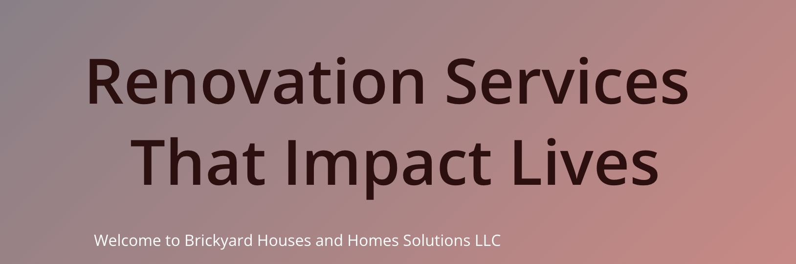 Brickyard Houses & Home Solutions LLC