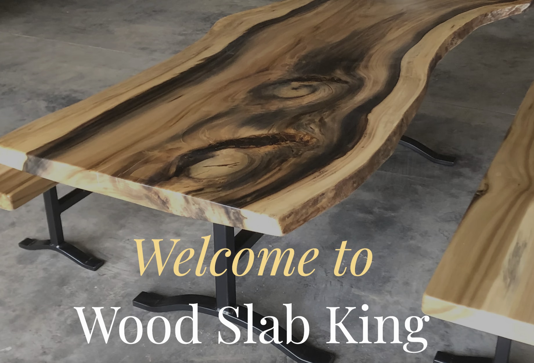 Wood Slab King