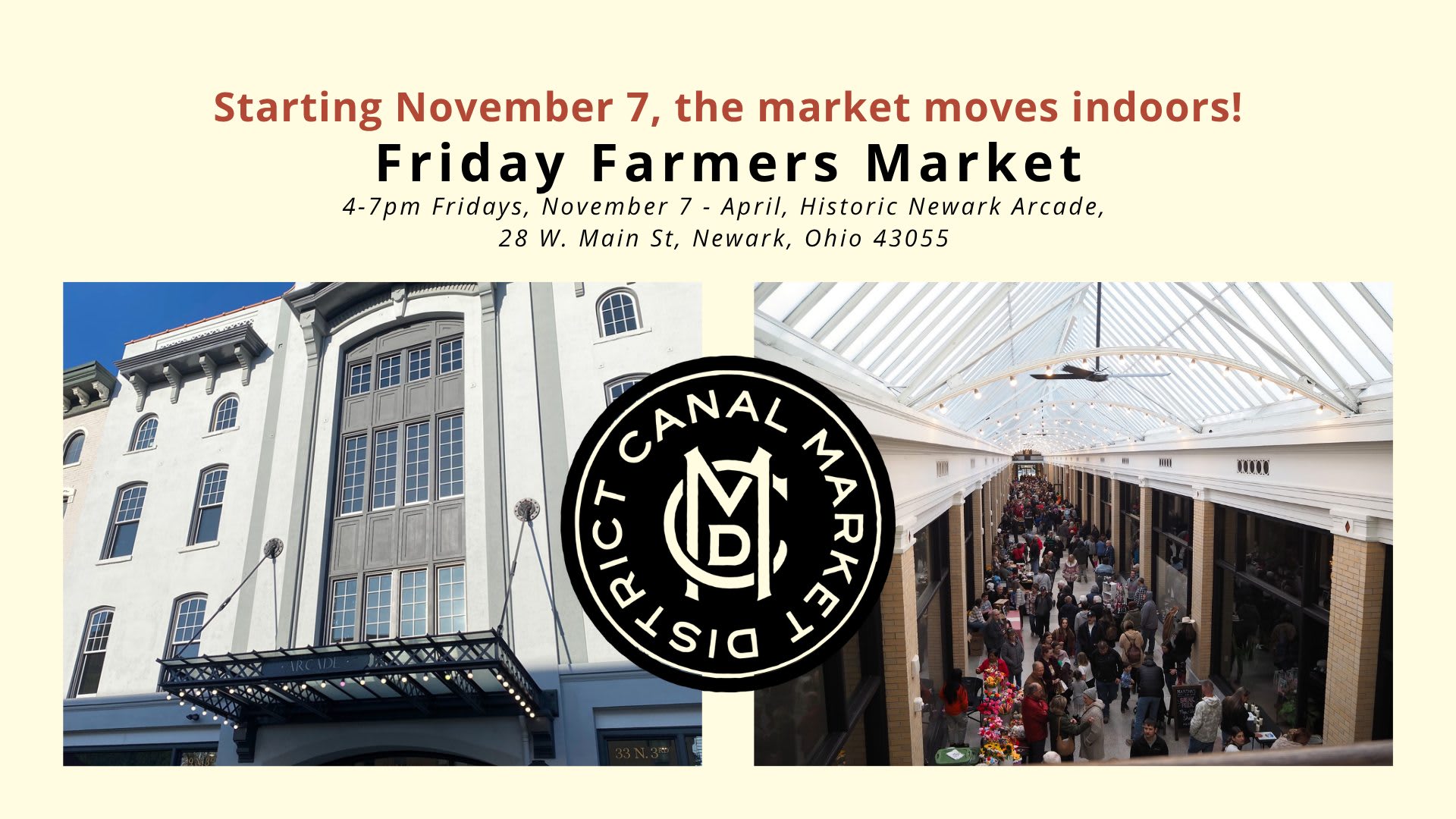 Indoor Market at the Historic Newark Arcade