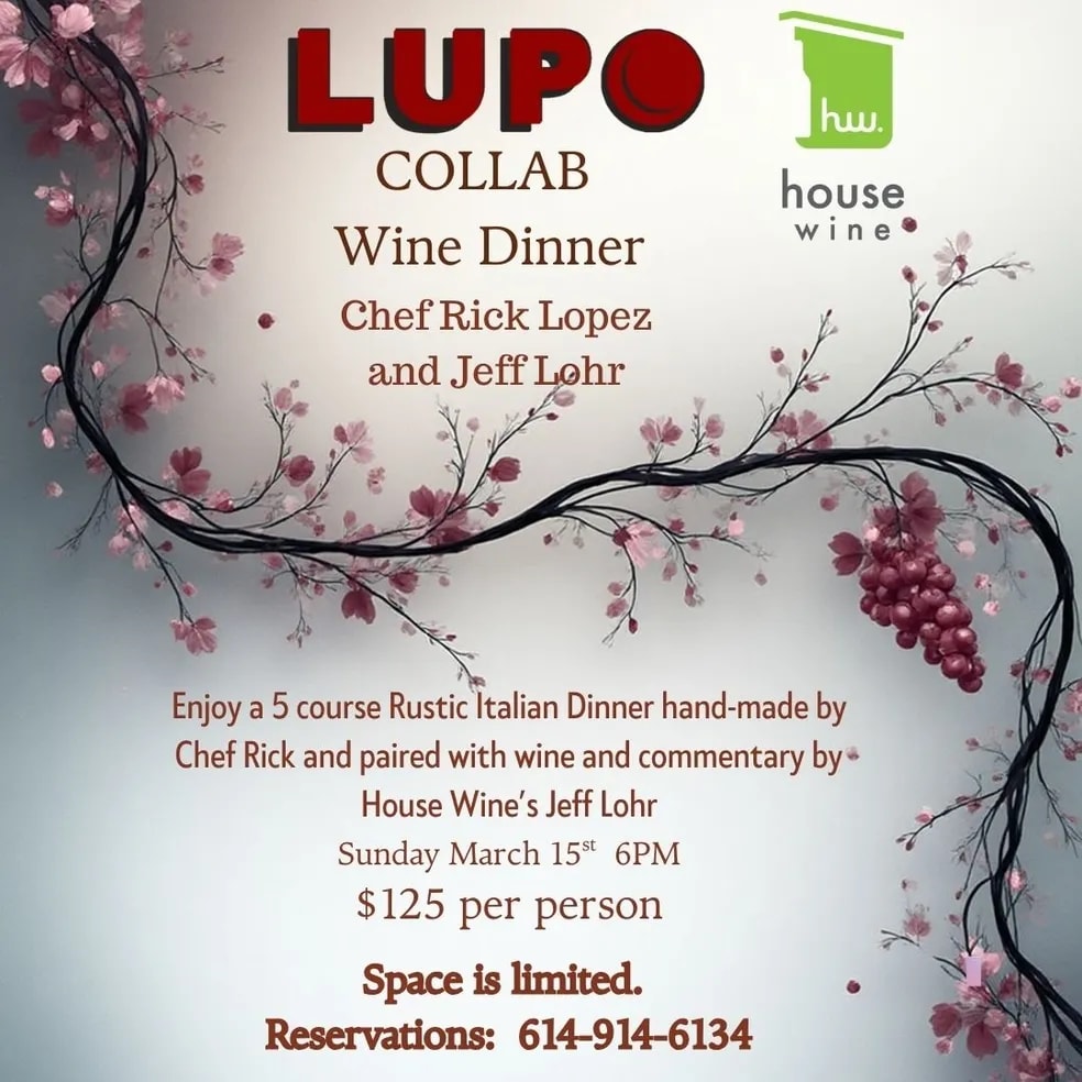 Lupo Collab Wine Dinner