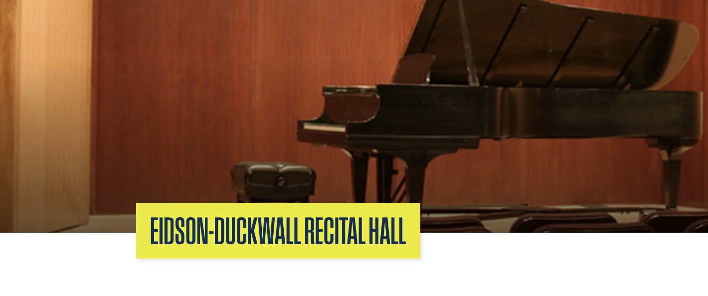 Eidson‑Duckwall Recital Hall
