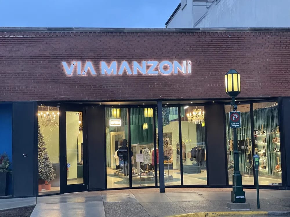 Via Manzoni Boutique