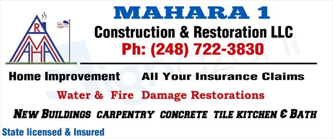 Mahara Construction & Restoration LLC