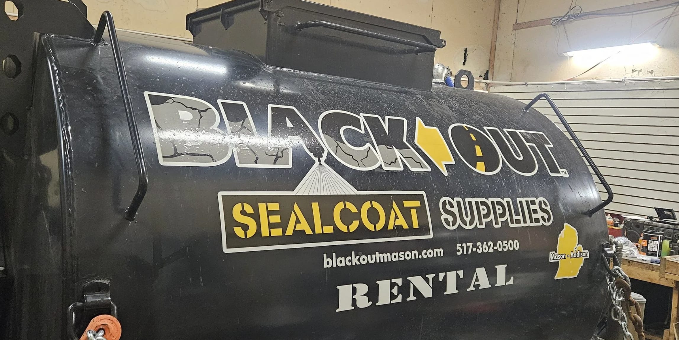 Blackout Sealcoat Supplies