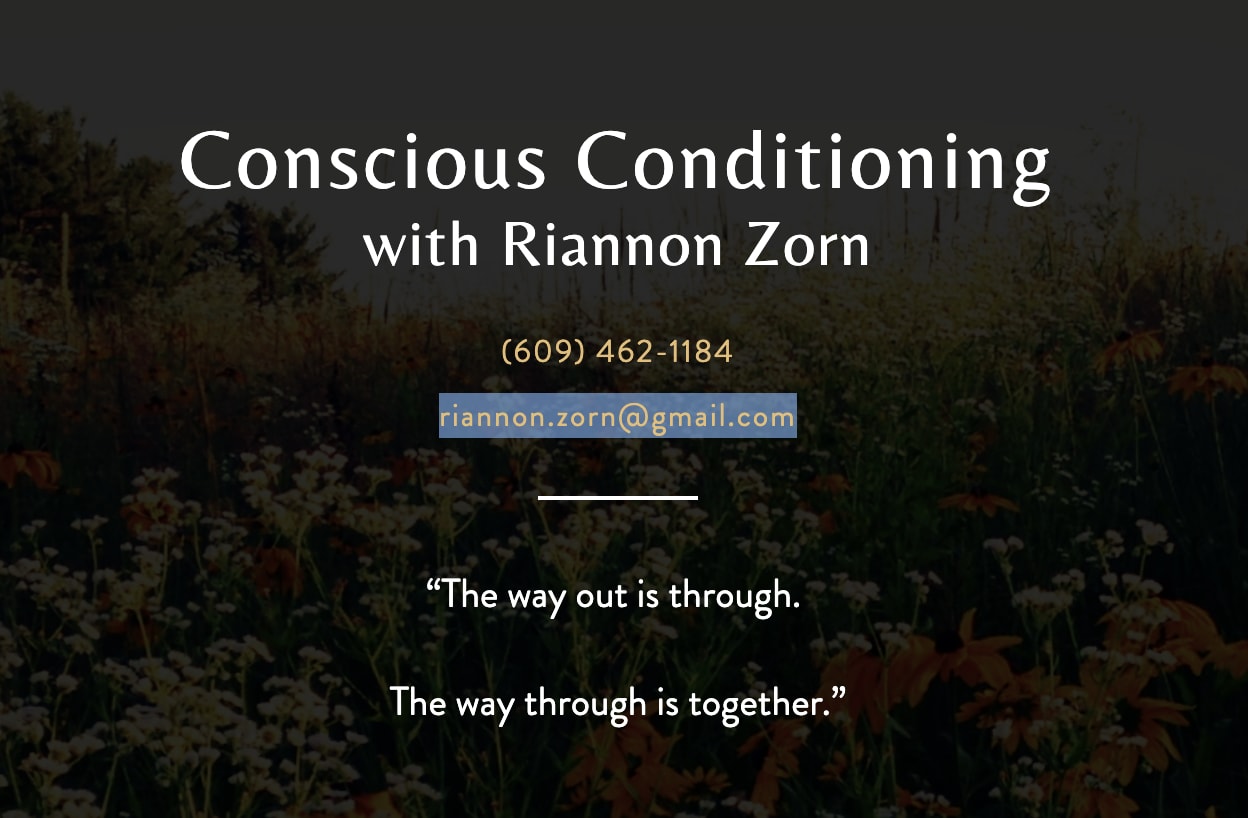 Conscious Conditioning with Riannon Zorn