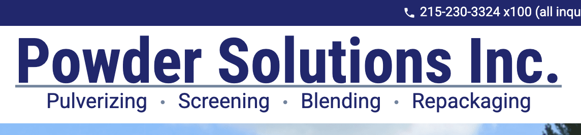 Powder Solutions Inc.