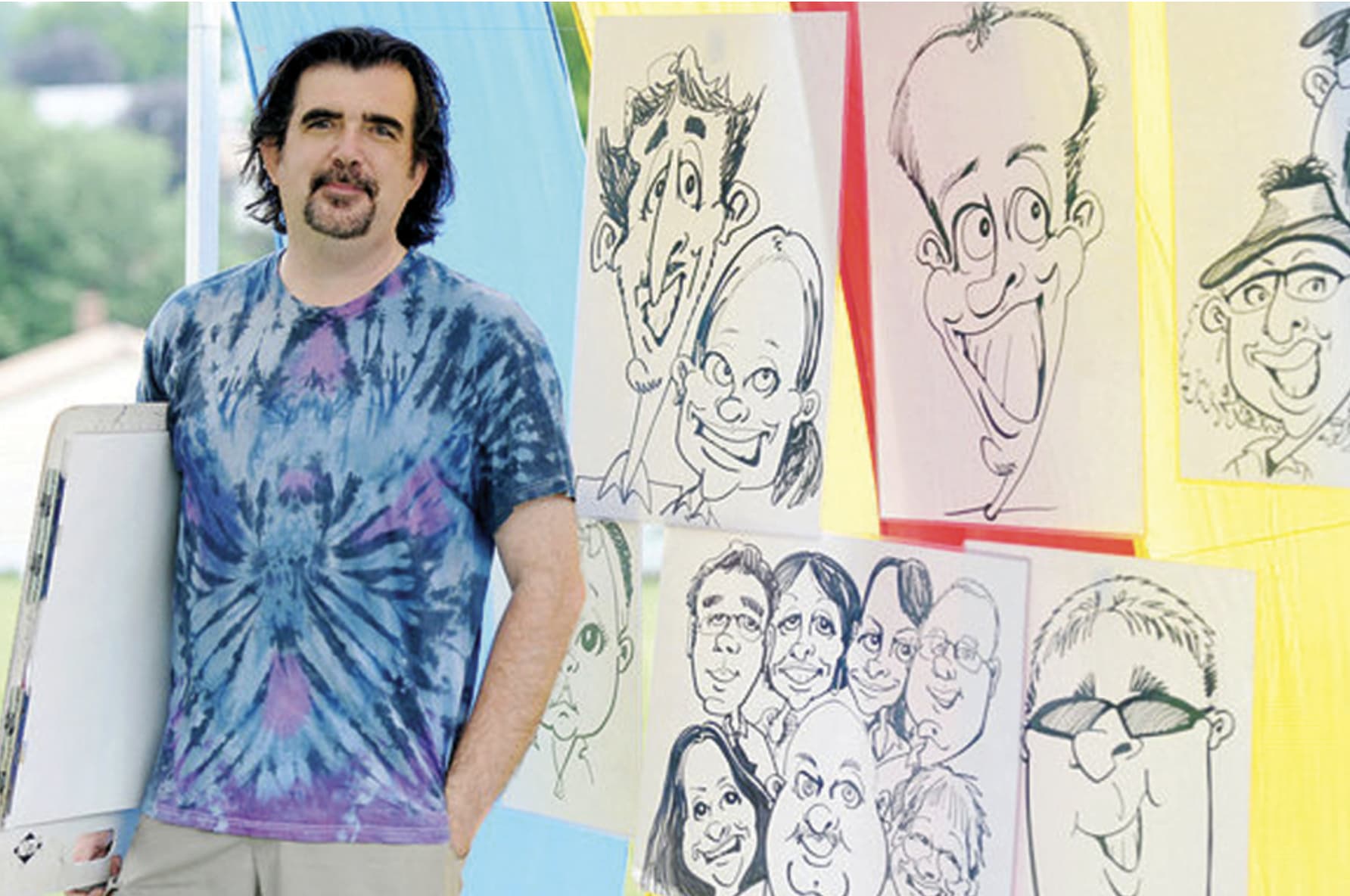 Chip Mock Caricatures