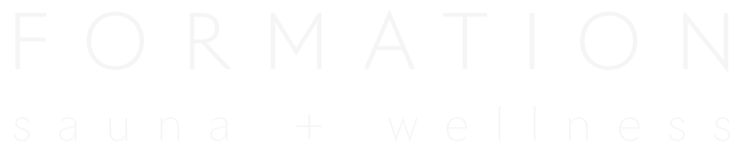 FORMATION sauna + wellness