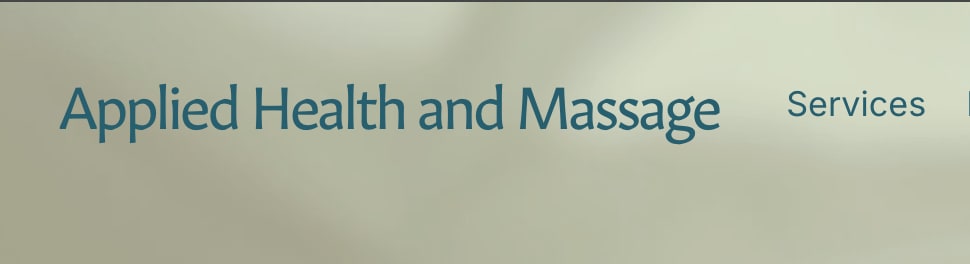 Applied Health and Massage