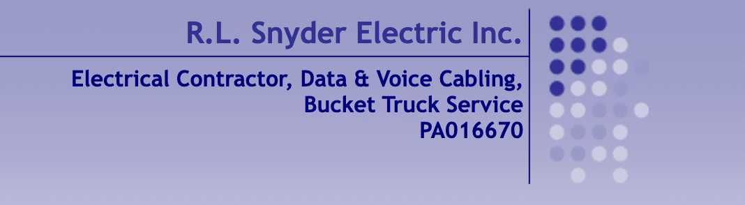  R.L. Snyder Electric Inc.