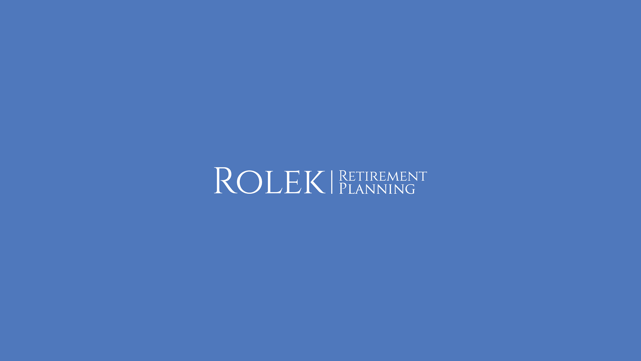 Rolek Retirement Planning - Kyle Rolek, CFP®, Retirement Planning Specialist