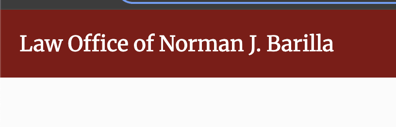  The Law Office of Norman J. Barilla