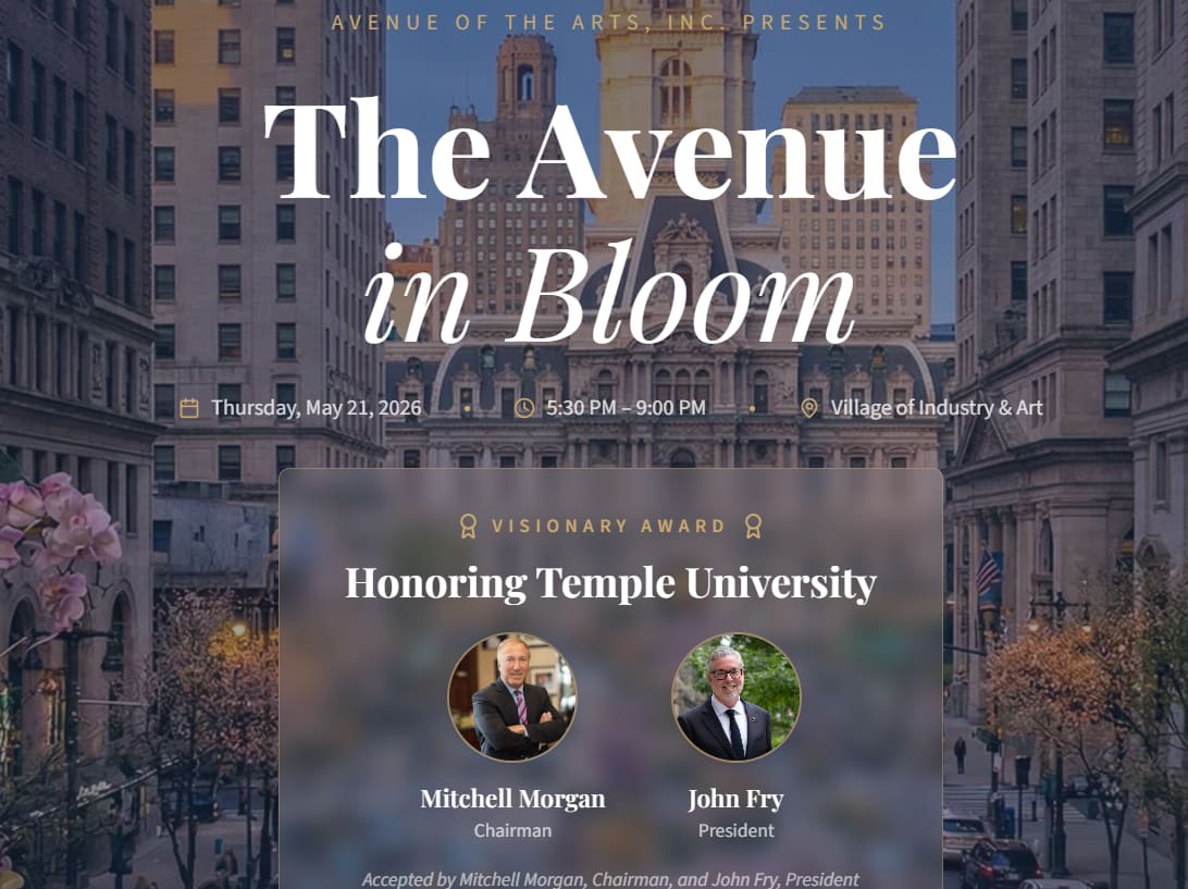 Avenue in Bloom
